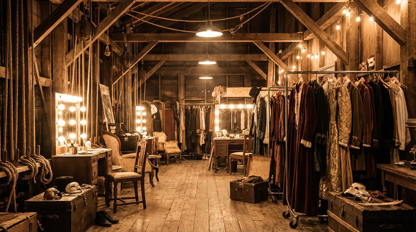 国产视频 幕后制作现场 - 服装道具间